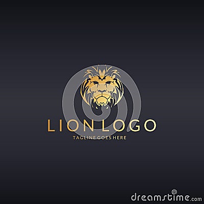 Lion Logo Vector Illustration