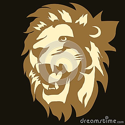 Lion logo. vector Vector Illustration