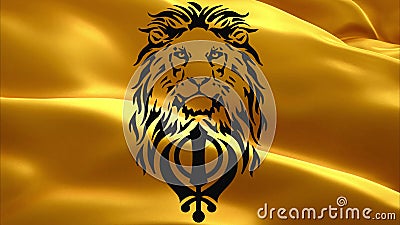 Orange Sikh Flag with the Image of Silver Khanda - the Main Symbol of  Sikhism, Video Stock Video - Video of design, channel: 169704445