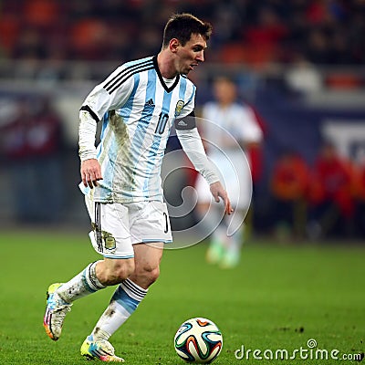 Lionel Andres Messi Editorial Stock Photo