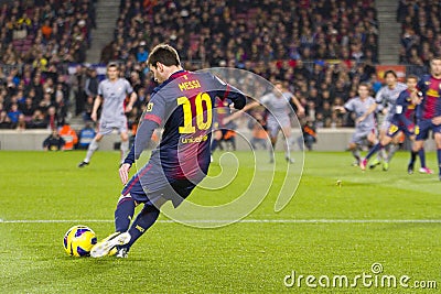 Lionel Messi FCB Editorial Stock Photo