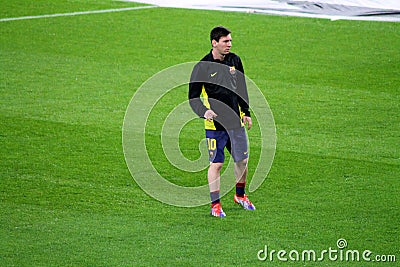 Lionel Messi, Soccer superstar, Fc Barcelona, Argentina Editorial Stock Photo