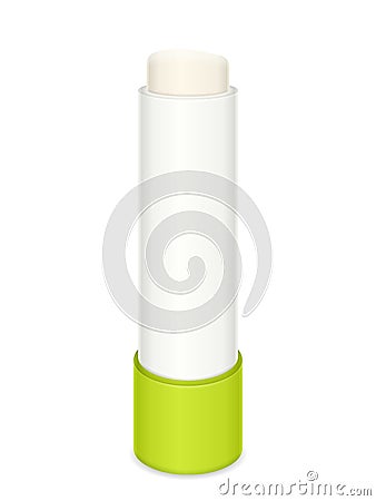 Lip balm stick Vector Illustration