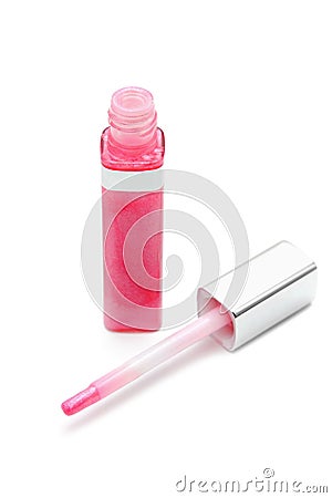 Lip gloss Stock Photo