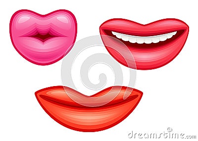 Lips Vector Illustration