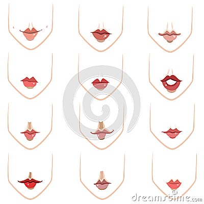 Lips Vector Illustration