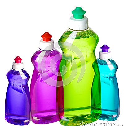 Liqid soap bottle Stock Photo