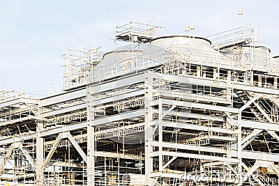 Liquefied natural gas Refinery Factory Stock Photo