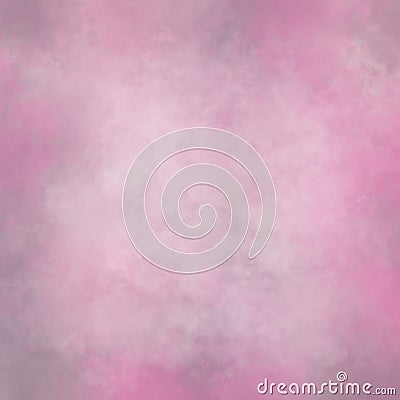 Liquid abstract watercolor pastel rose pink colors with blob sponge shapes with empty lighter copy space Stock Photo