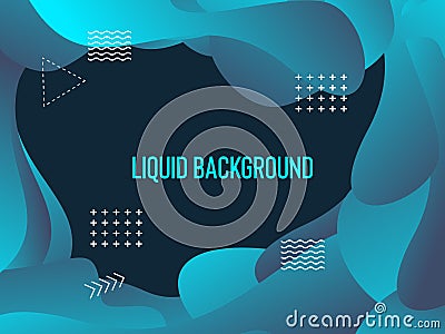 liquid backgrounds to enhance your social media designs Stock Photo