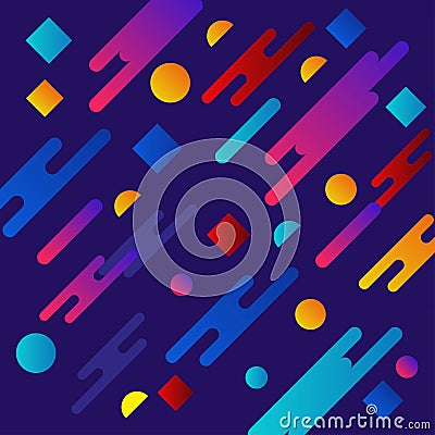 Liquid color background design. Fluid gradient shapes composition. Futuristic design posters. Eps10 vector. Vector Illustration