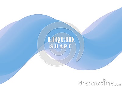 Liquid color background design. Futuristic design posters. Modern colorful flow poster. Fluid gradient shapes composition. Vector Cartoon Illustration