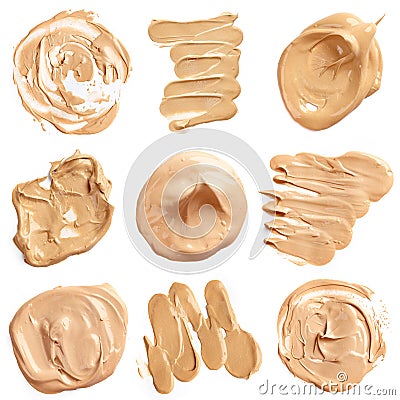 Liquid foundation Stock Photo