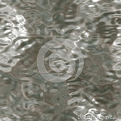 Liquid metal Stock Photo