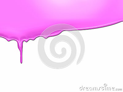 Liquide pink Stock Photo