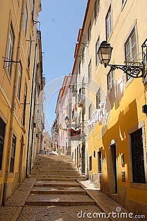 Lisbon capital. Editorial Stock Photo