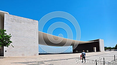 Lisbon modern architecture Editorial Stock Photo