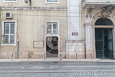 Headquarters of the Lisbon Court of Appeal is a Portuguese superior court (Tribunal da Editorial Stock Photo