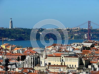 Lisbon view Stock Photo