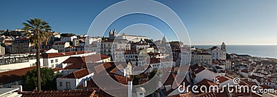 Lisbon - view from Alfama Stock Photo