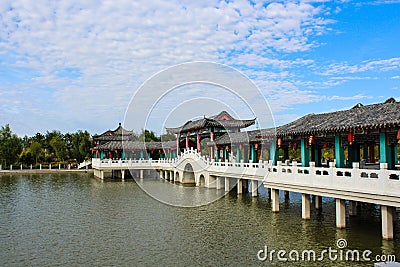 Lishui Water Park, Qian`an, China Stock Photo