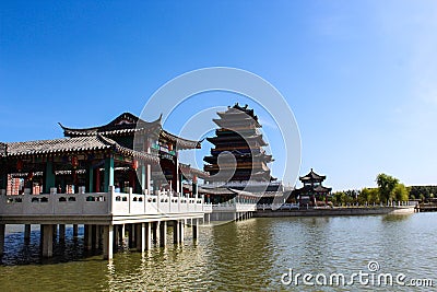 Lishui Water Park, Qian`an, China Stock Photo