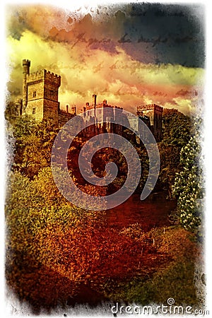 Lismore Castle Editorial Stock Photo