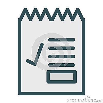 list todo icon Cartoon Illustration