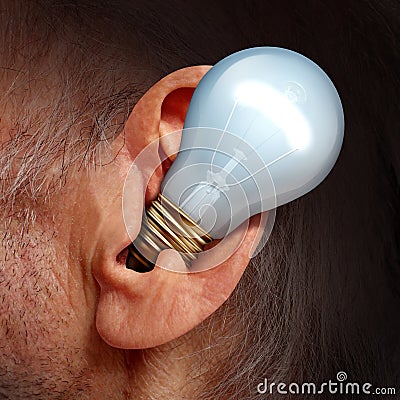 Listen To Ideas Stock Photo