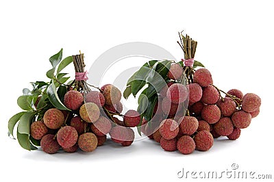 Litchee fruit Stock Photo