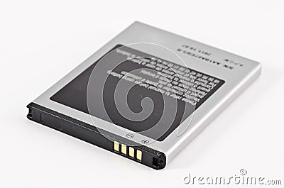 Lithium ion battery Stock Photo