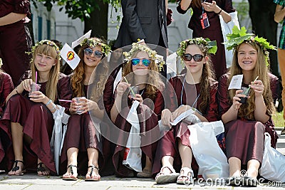 Lithuanian Song Celebration Editorial Stock Photo