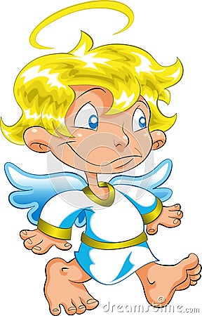 Little Angel Vector Illustration