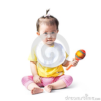 Little asian girl Stock Photo