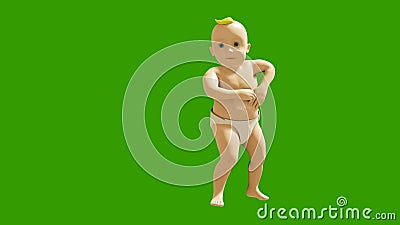 A Little Baby is Dancing Merrily on the Background of a Green Screen. 3D Visualization, Animation of a Dancing Child Stock Footage - Video of cheerful, childhood: 158384266 A Little Baby is Dancing Merrily on the Background of a Green Screen. 3D Visualization, Animation of a Dancing Child Stock Footage - Video of cheerful, childhood: 158384266