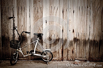 Little bicycle Stock Photo