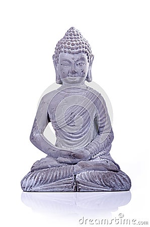 Little buddha statue Stock Photo