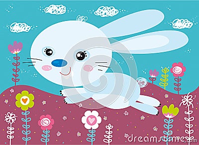 Little bunny Stock Photo