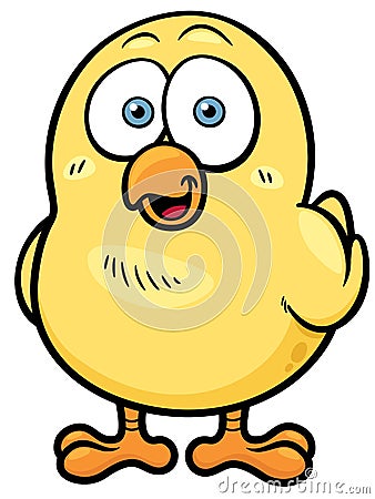 Little chicken Vector Illustration