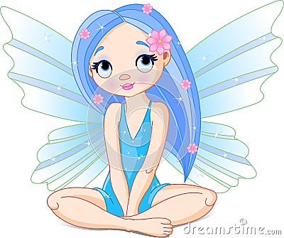 Little fairy Vector Illustration