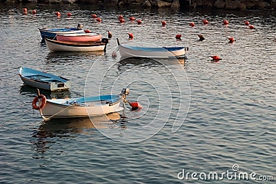 Little fishing boat Stock Photo