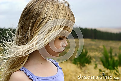 Little girl Stock Photo