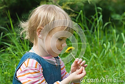 Little girl Stock Photo