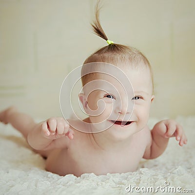 Little Girl With Down Syndrome Stock Image | CartoonDealer.com #31969963