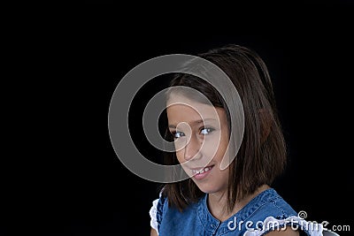 Little girl posing Stock Photo