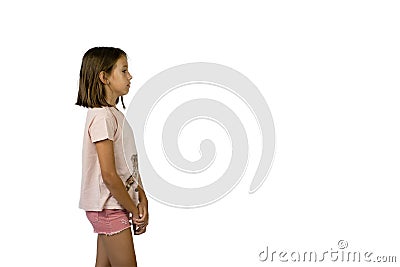 Little girl posing Stock Photo