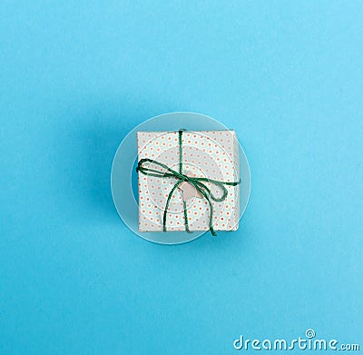 Little handmade present box Stock Photo