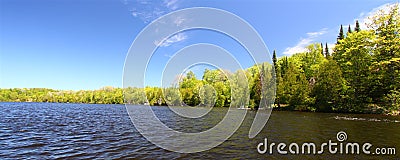 Little Horsehead Lake - Wisconsin Stock Photo