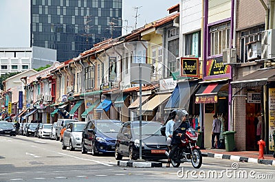 Little India Editorial Stock Photo