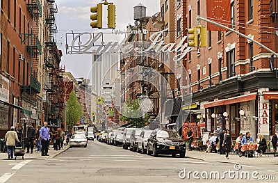 Little Italy, Manhattan, New York City Editorial Stock Photo